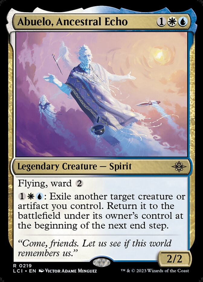 Abuelo, Ancestral Echo - LCI-219-F-LDG