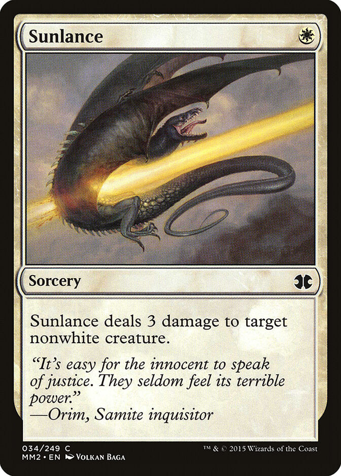 Sunlance - carta Magic The Gathering