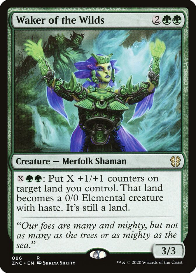 Waker of the Wilds - carta Magic The Gathering