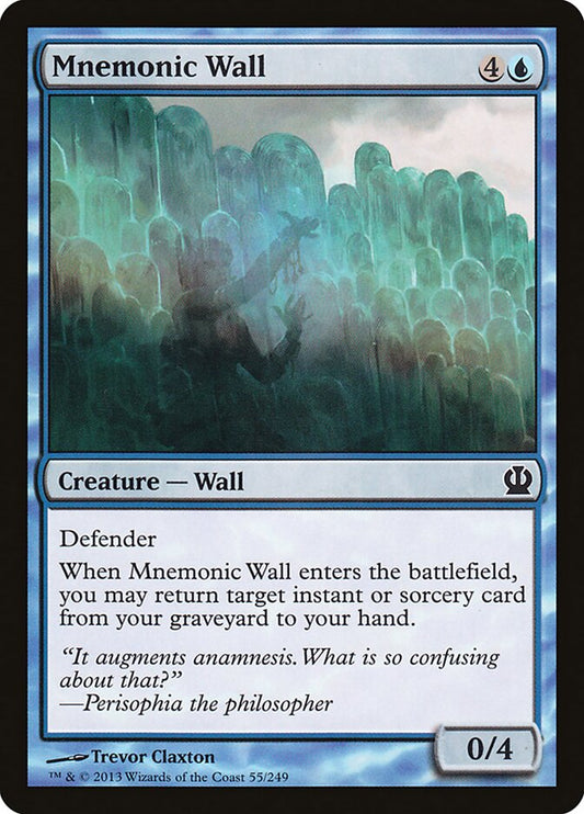 Mnemonic Wall - carta Magic The Gathering