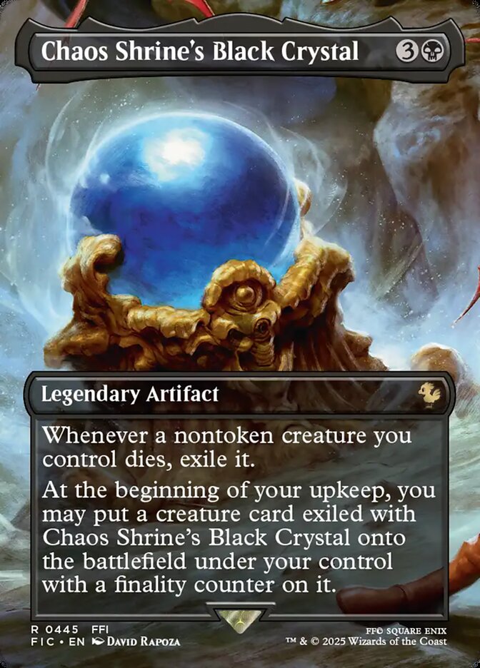 Chaos Shrine's Black Crystal - carta Magic The Gathering