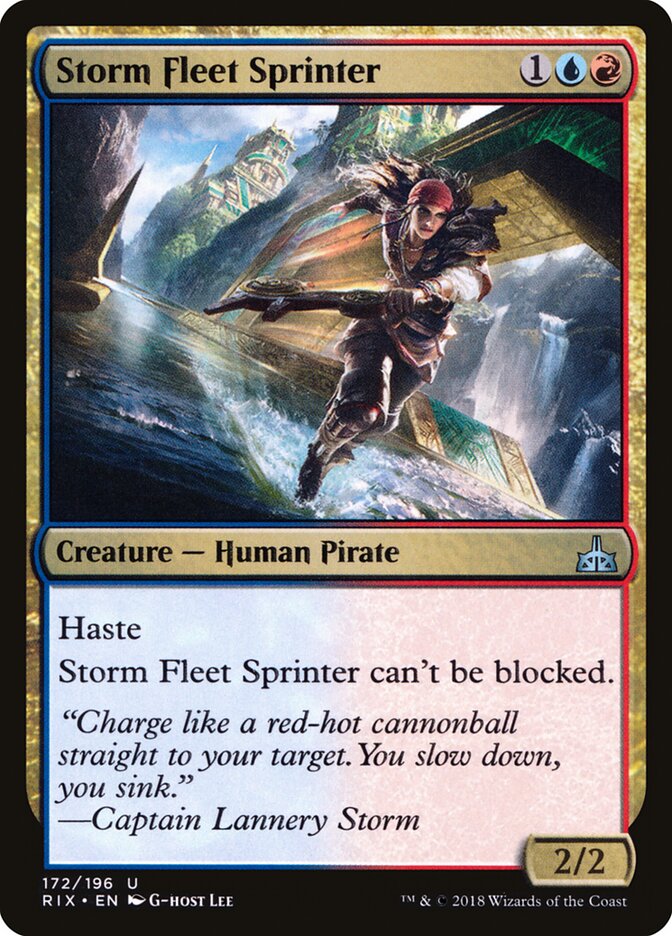 Storm Fleet Sprinter - carta Magic The Gathering