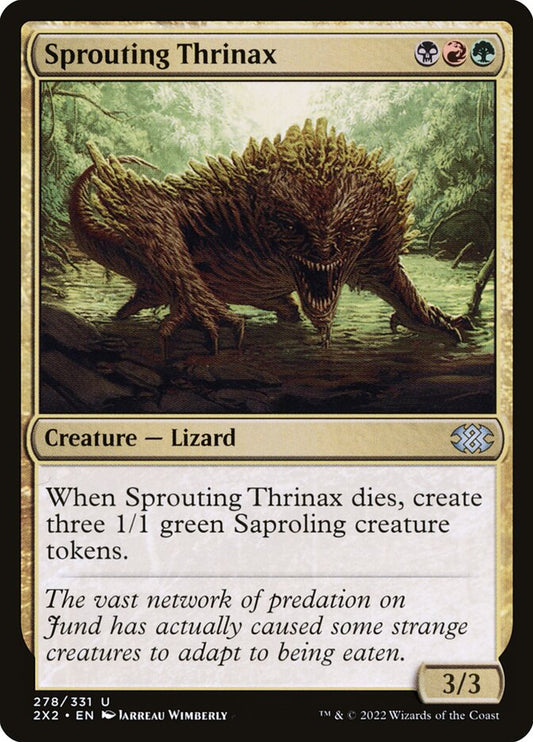 Sprouting Thrinax - carta Magic The Gathering
