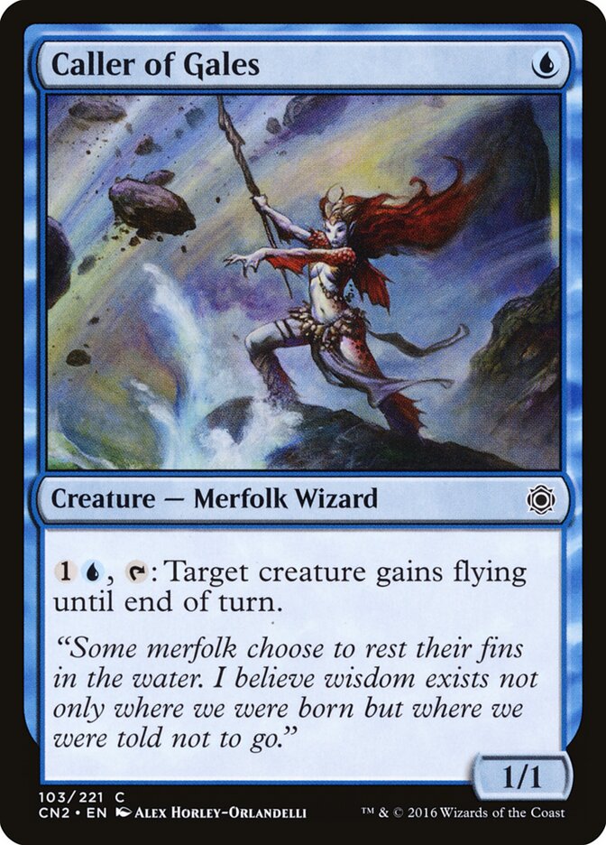 Caller of Gales - carta Magic The Gathering