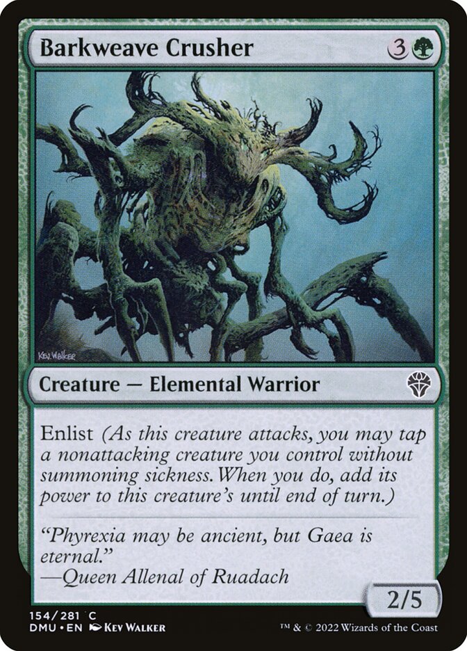 Barkweave Crusher - carta Magic The Gathering