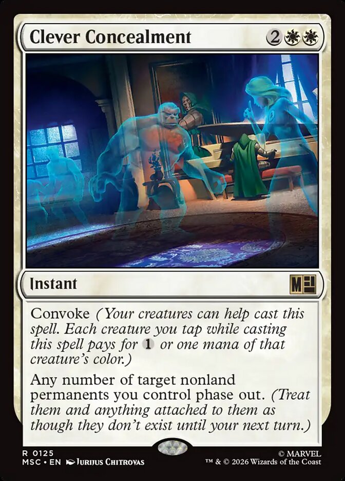 Clever Concealment - carta Magic The Gathering