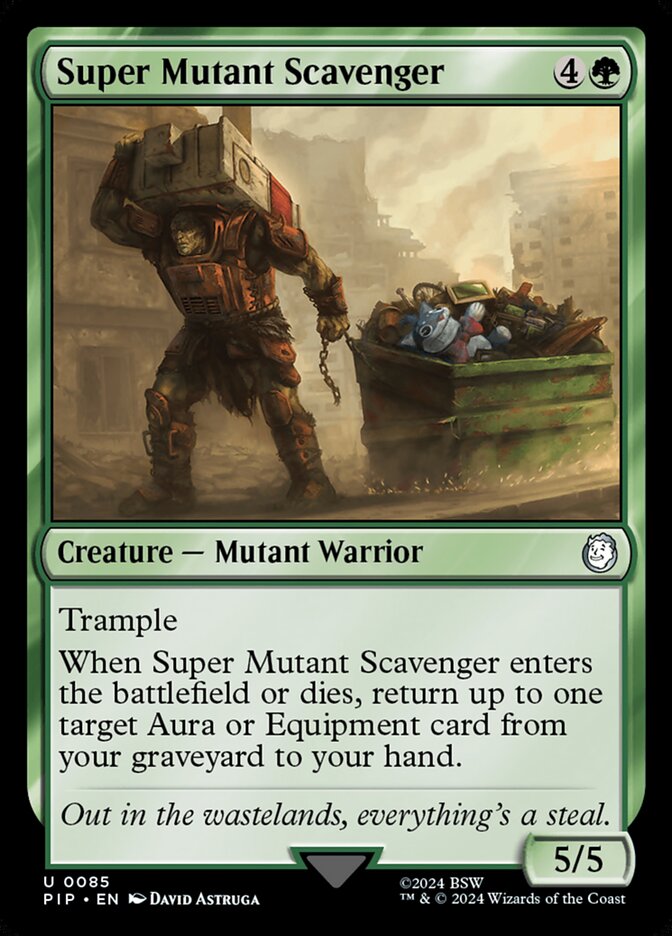 Super Mutant Scavenger - carta Magic The Gathering