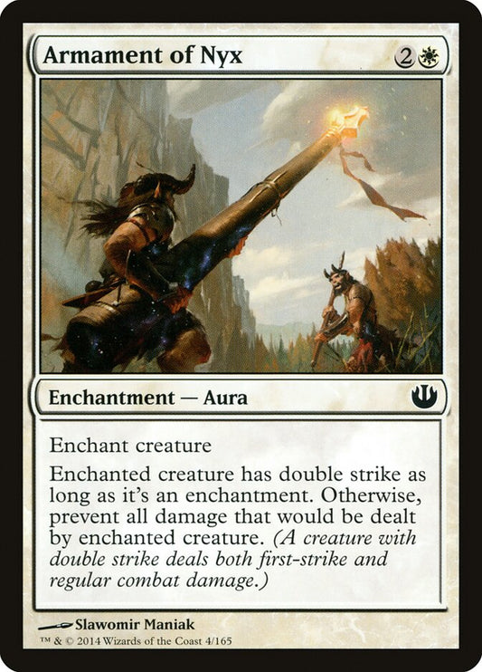 Armament of Nyx - carta Magic The Gathering