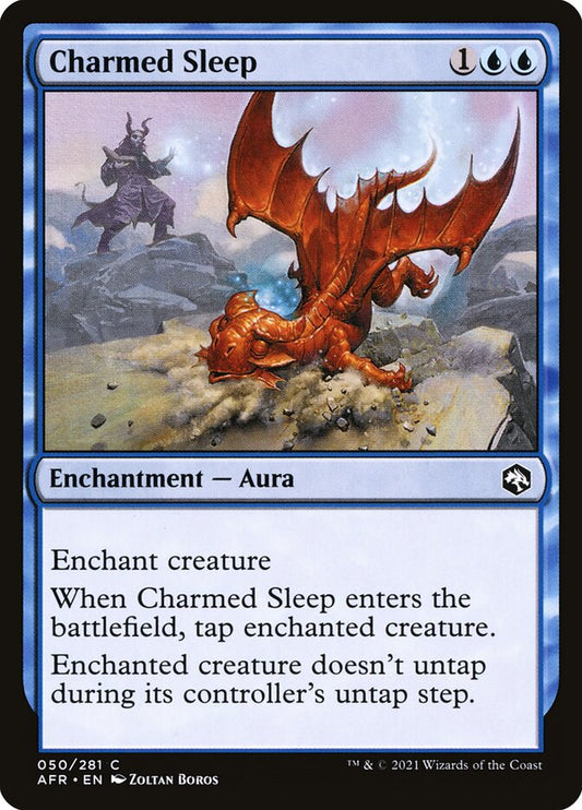 Charmed Sleep - carta Magic The Gathering