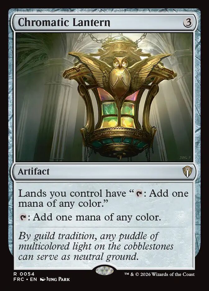 Chromatic Lantern - carta Magic The Gathering
