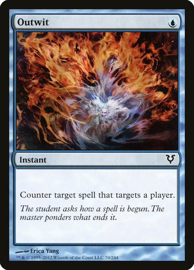 Outwit - carta Magic The Gathering