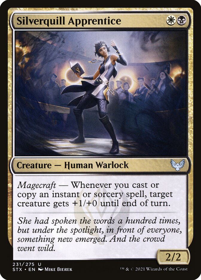 Silverquill Apprentice - carta Magic The Gathering