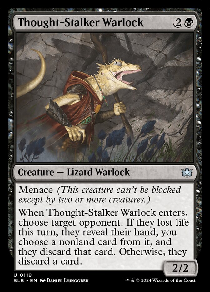 Thought-Stalker Warlock - carta Magic The Gathering