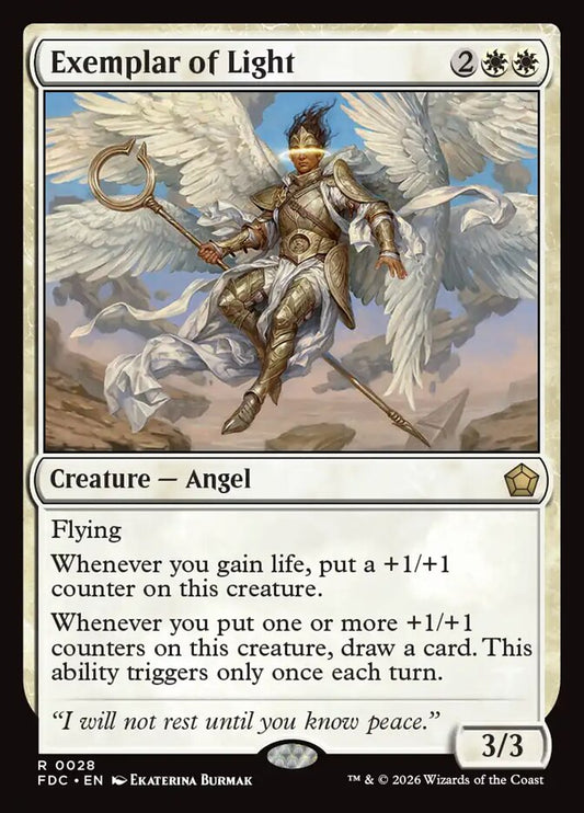 Exemplar of Light - carta Magic The Gathering
