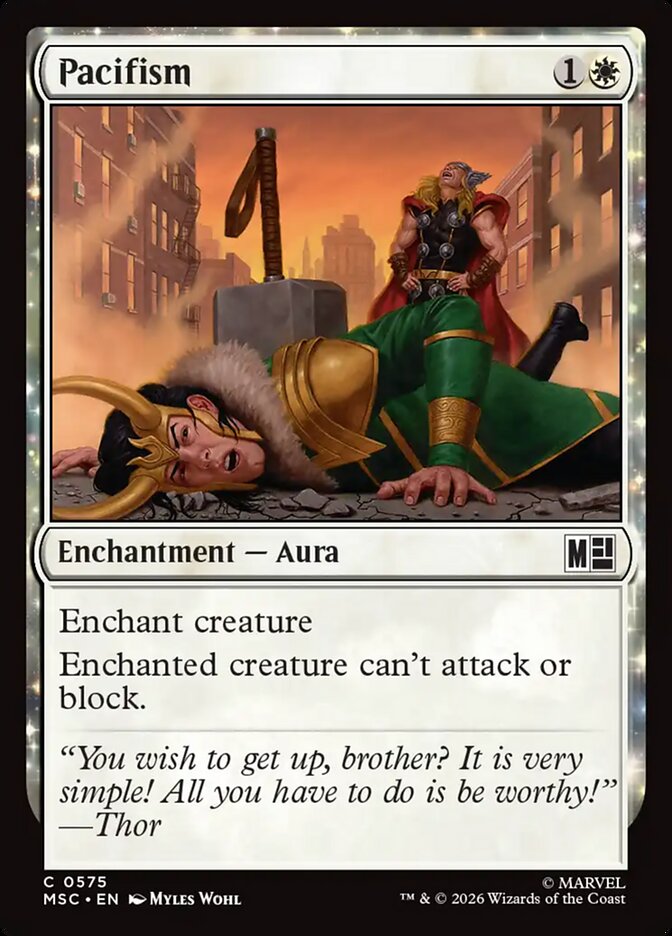 Pacifism - carta Magic The Gathering