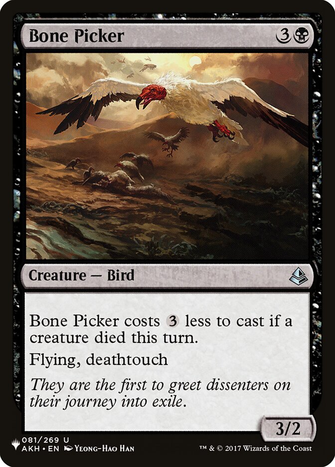 Bone Picker - carta Magic The Gathering