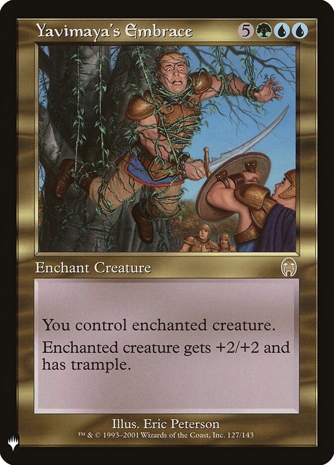 Yavimaya's Embrace - carta Magic The Gathering