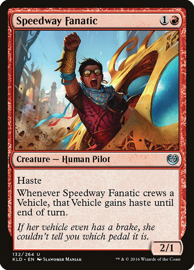 Speedway Fanatic - carta Magic The Gathering
