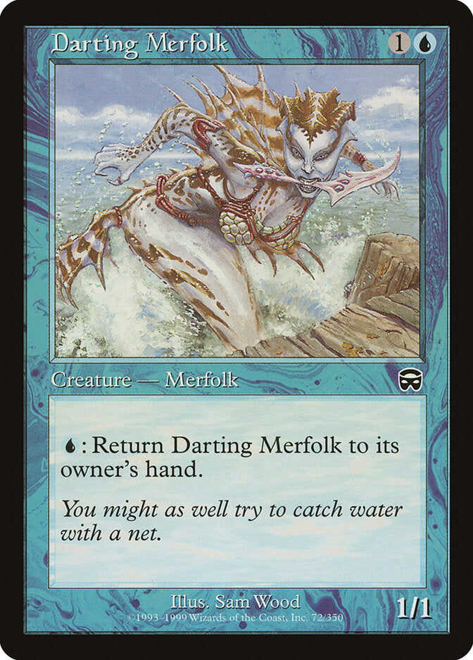 Darting Merfolk - carta Magic The Gathering