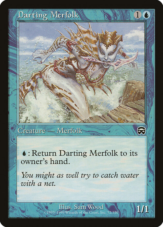 Darting Merfolk - carta Magic The Gathering