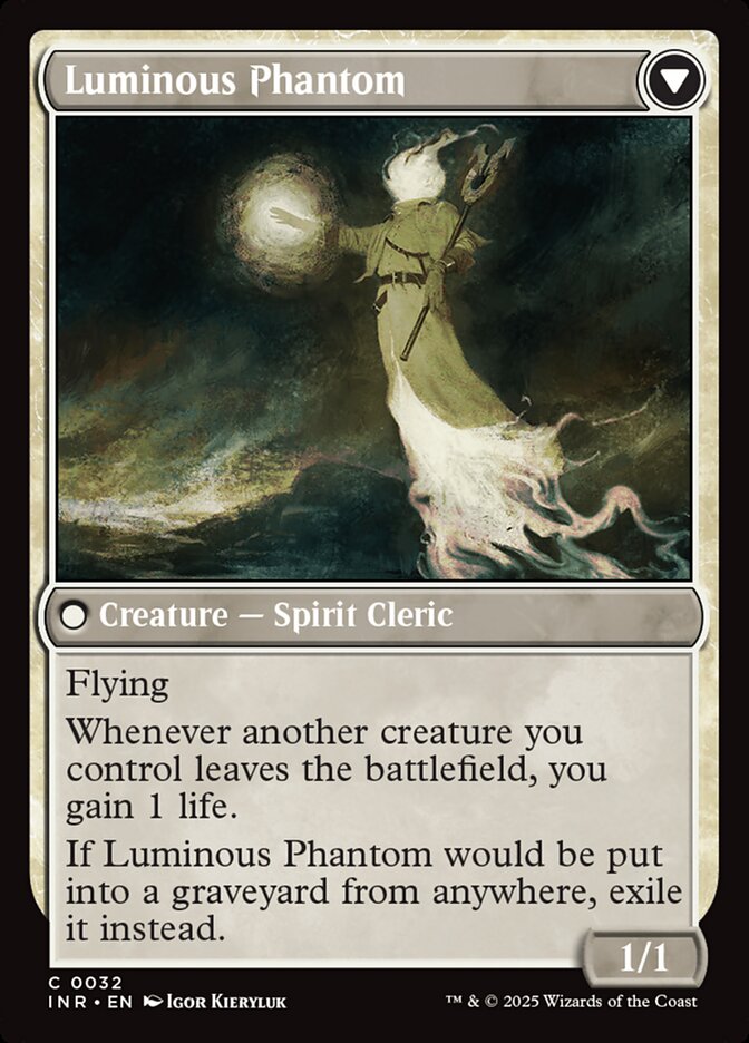 Luminous Phantom - carta Magic The Gathering