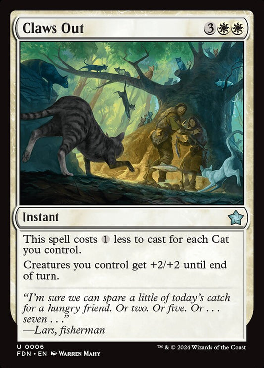 Claws Out - FDN-006-NF-STD