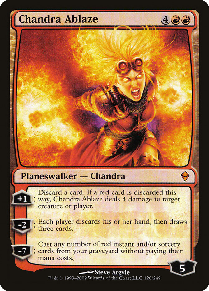 Chandra Ablaze - carta Magic The Gathering