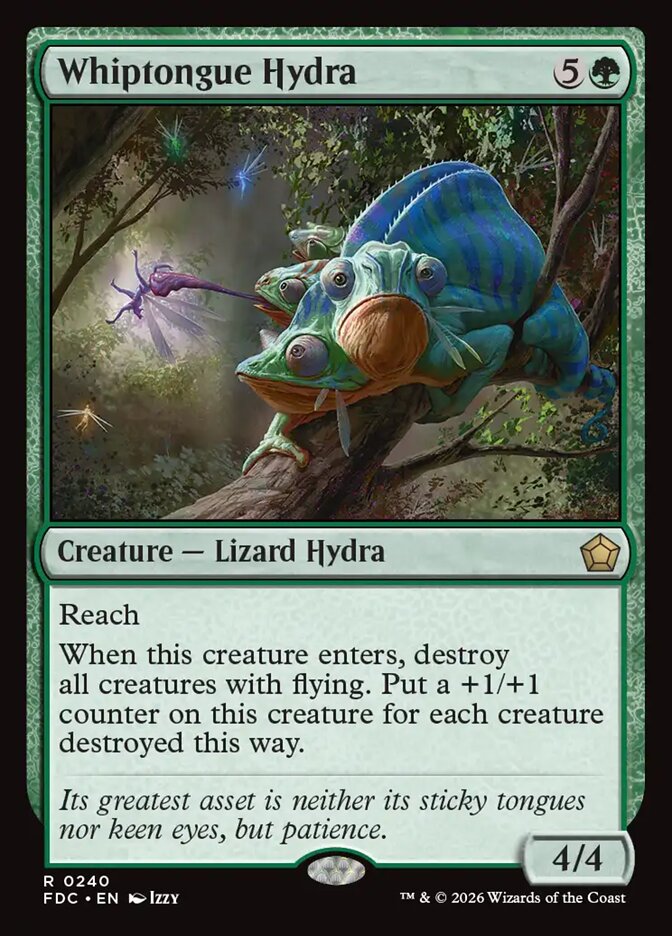 Whiptongue Hydra - carta Magic The Gathering