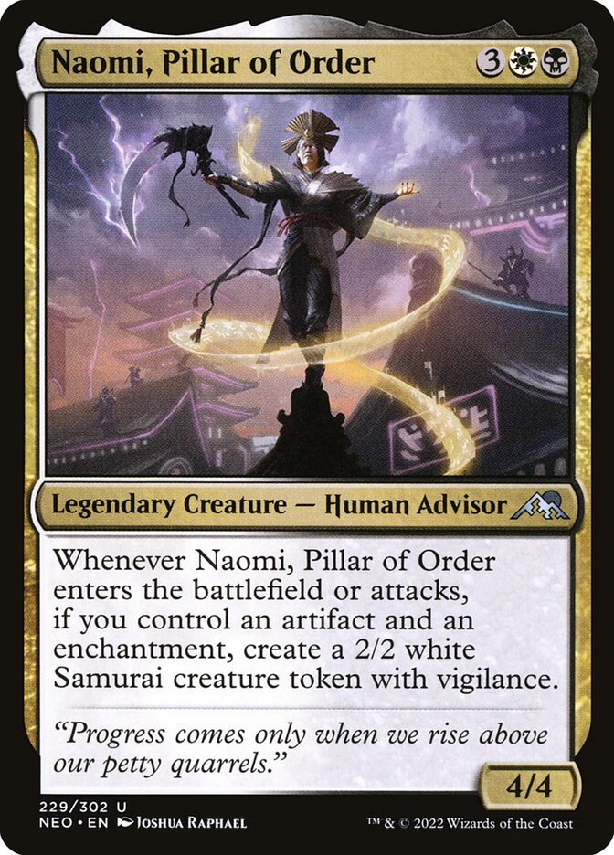Naomi, Pillar of Order - carta Magic The Gathering