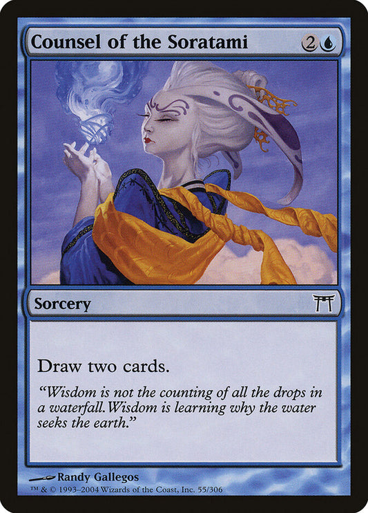 Counsel of the Soratami - carta Magic The Gathering