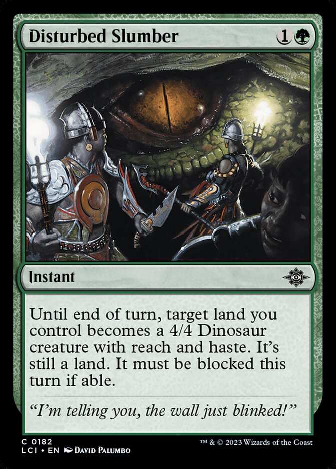 Disturbed Slumber - carta Magic The Gathering