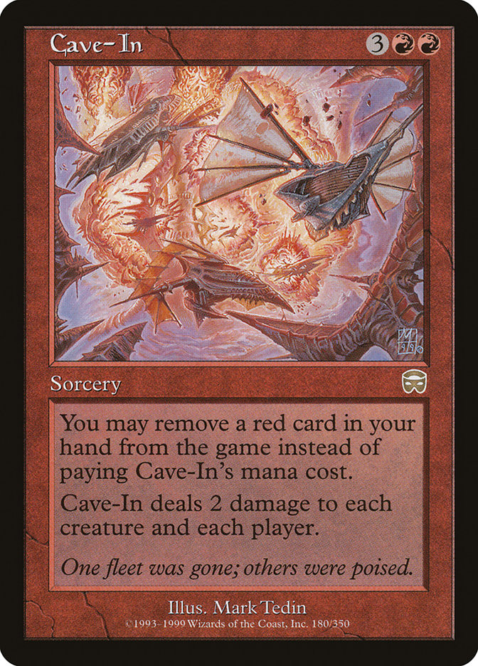 Cave-In - carta Magic The Gathering