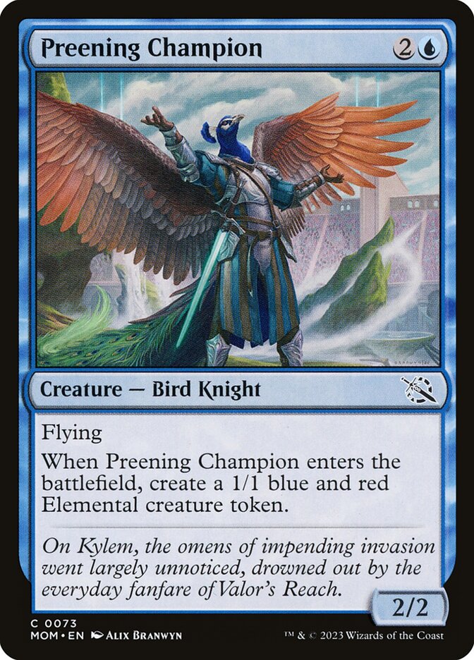 Preening Champion - carta Magic The Gathering