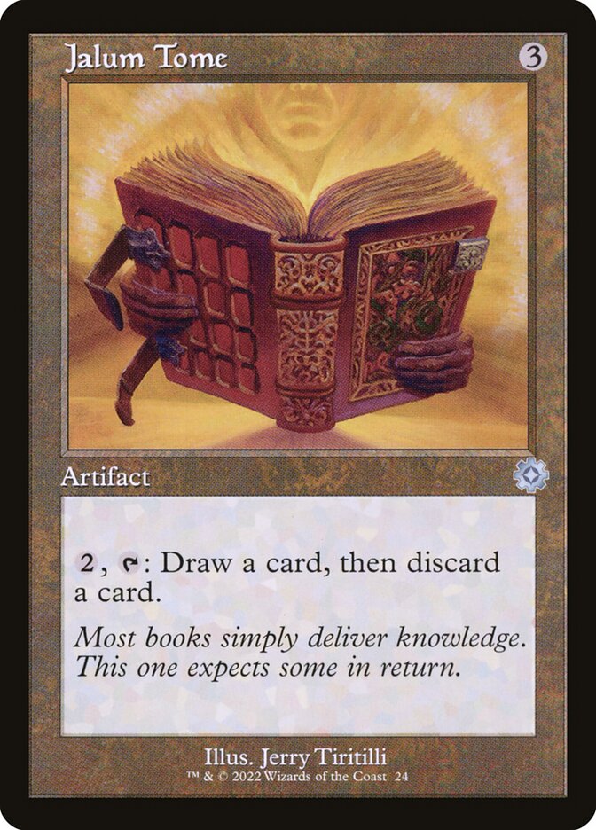 Jalum Tome - carta Magic The Gathering