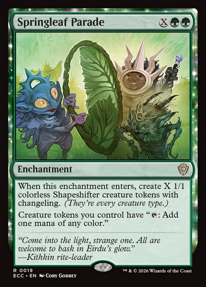 Springleaf Parade - carta Magic The Gathering