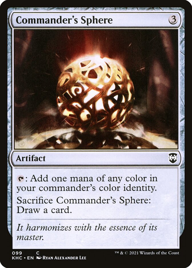 Commander's Sphere - carta Magic The Gathering
