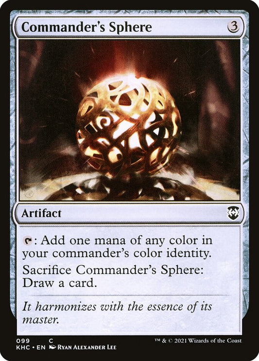 Commander's Sphere - carta Magic The Gathering