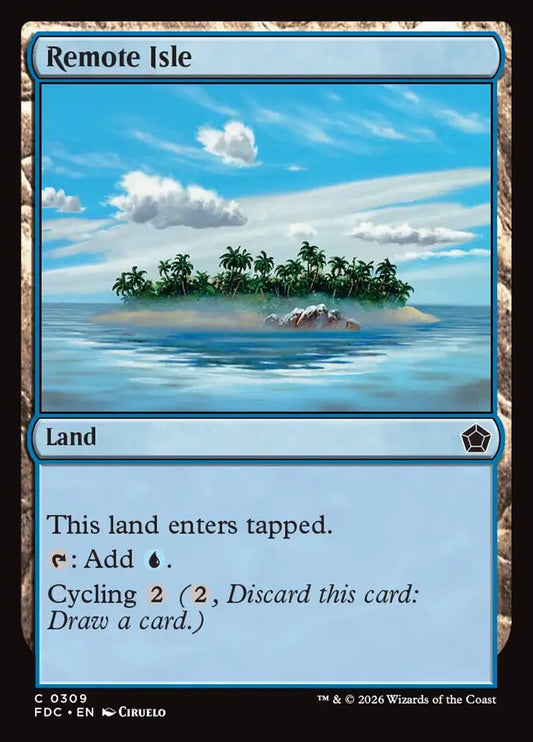 Remote Isle - carta Magic The Gathering