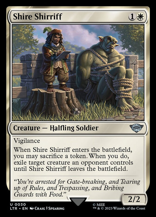 Shire Shirriff - LTR-030-NF-STD