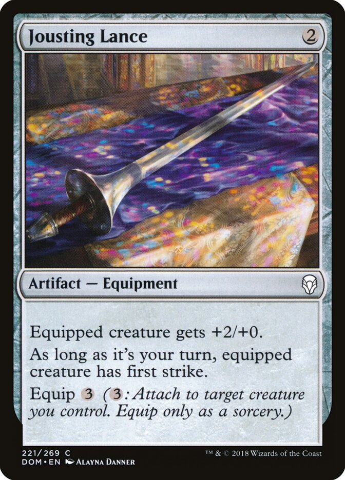 Jousting Lance - carta Magic The Gathering