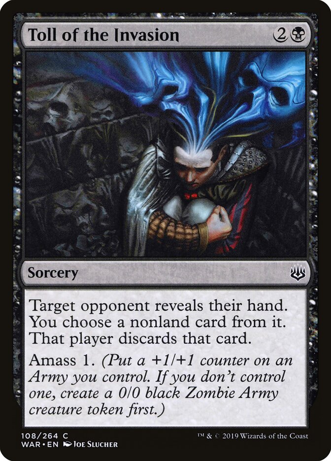 Toll of the Invasion - carta Magic The Gathering