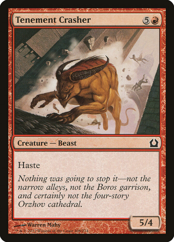 Tenement Crasher - carta Magic The Gathering