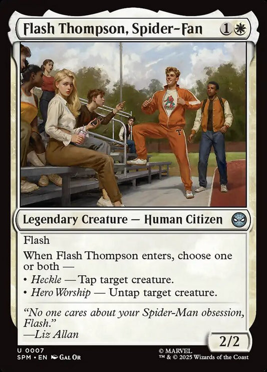 Flash Thompson, Spider-Fan - SPM-007-NF-LDG