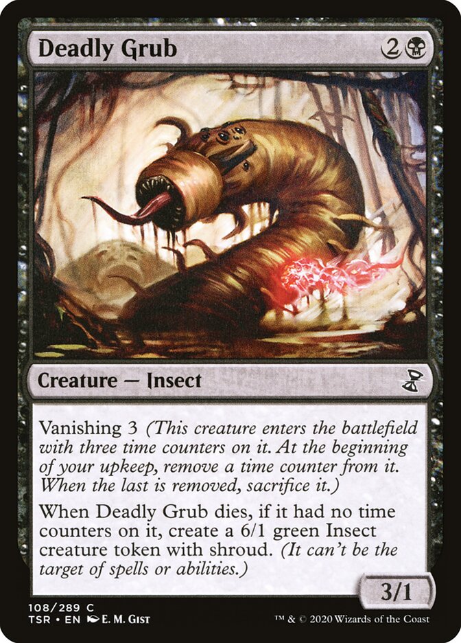 Deadly Grub - carta Magic The Gathering