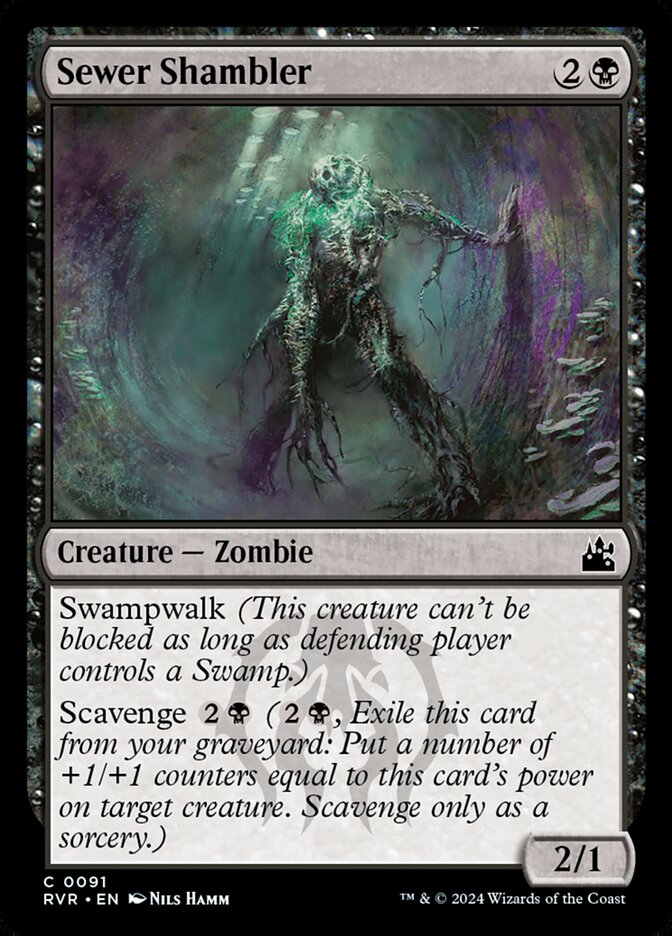 Sewer Shambler - carta Magic The Gathering