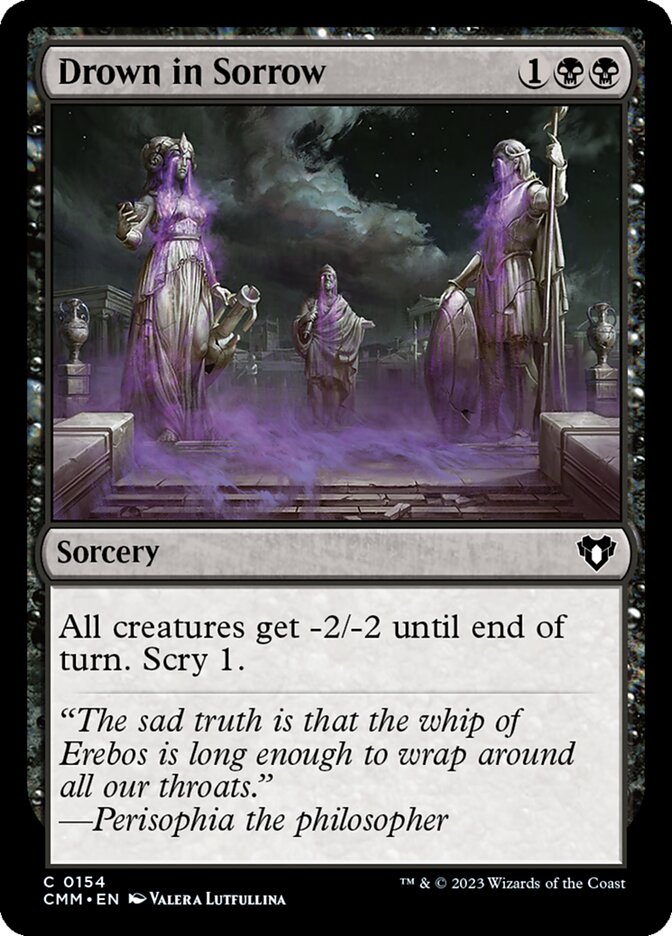 Drown in Sorrow - CMM-154-NF-STD
