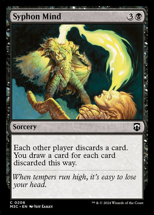 Syphon Mind - carta Magic The Gathering
