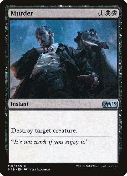 Murder - carta Magic The Gathering