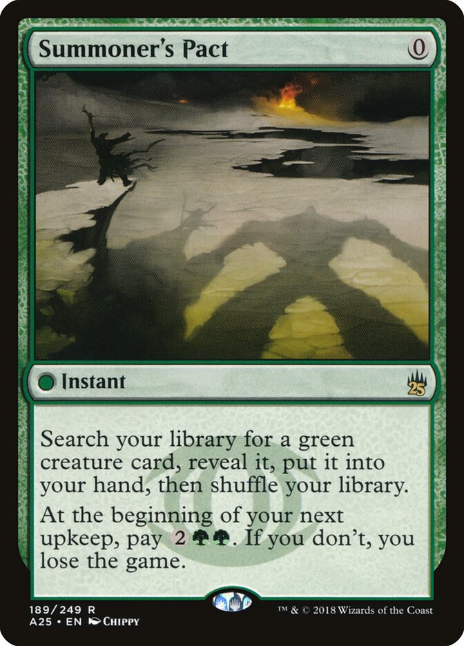 Summoner's Pact - carta Magic The Gathering