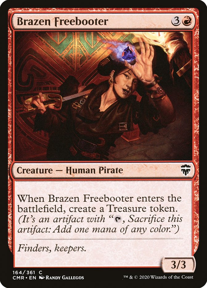 Brazen Freebooter - carta Magic The Gathering